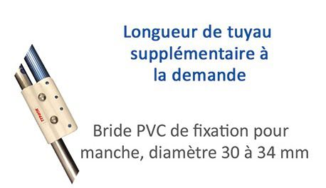 Bride PVC de fixation pour manche M25 – M30